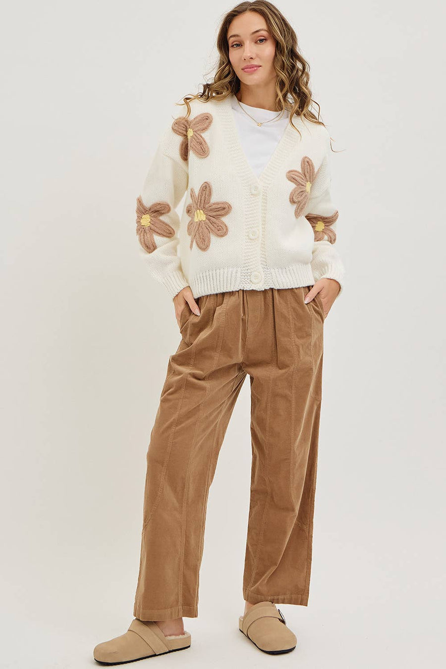 Easy Casual Everyday pull on relaxed Corduroy