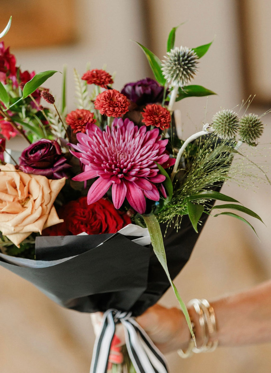 Obsidian Blooms Fall Collection - Hand-Tied