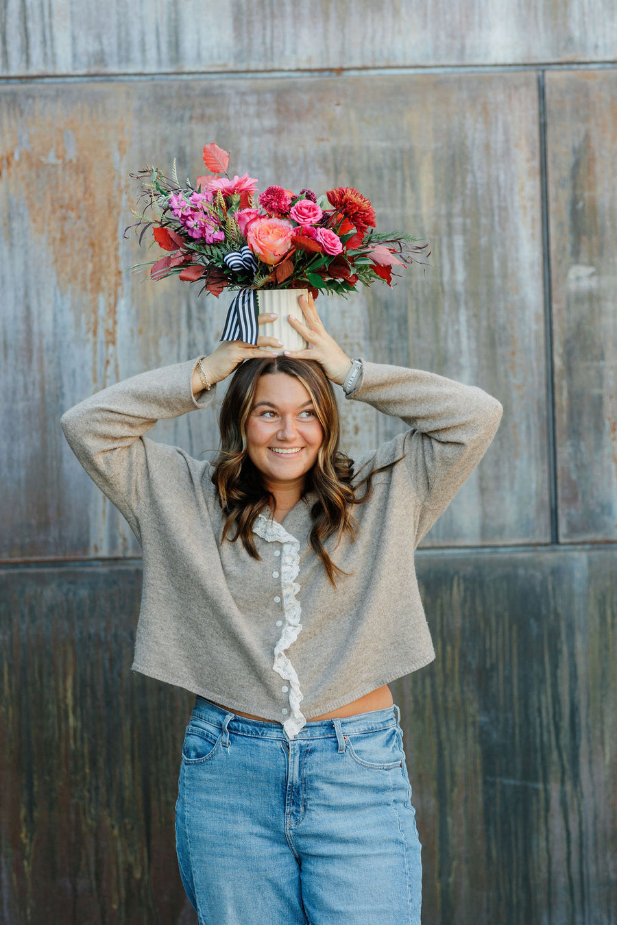 The "Teagan" - Vased Fall Design