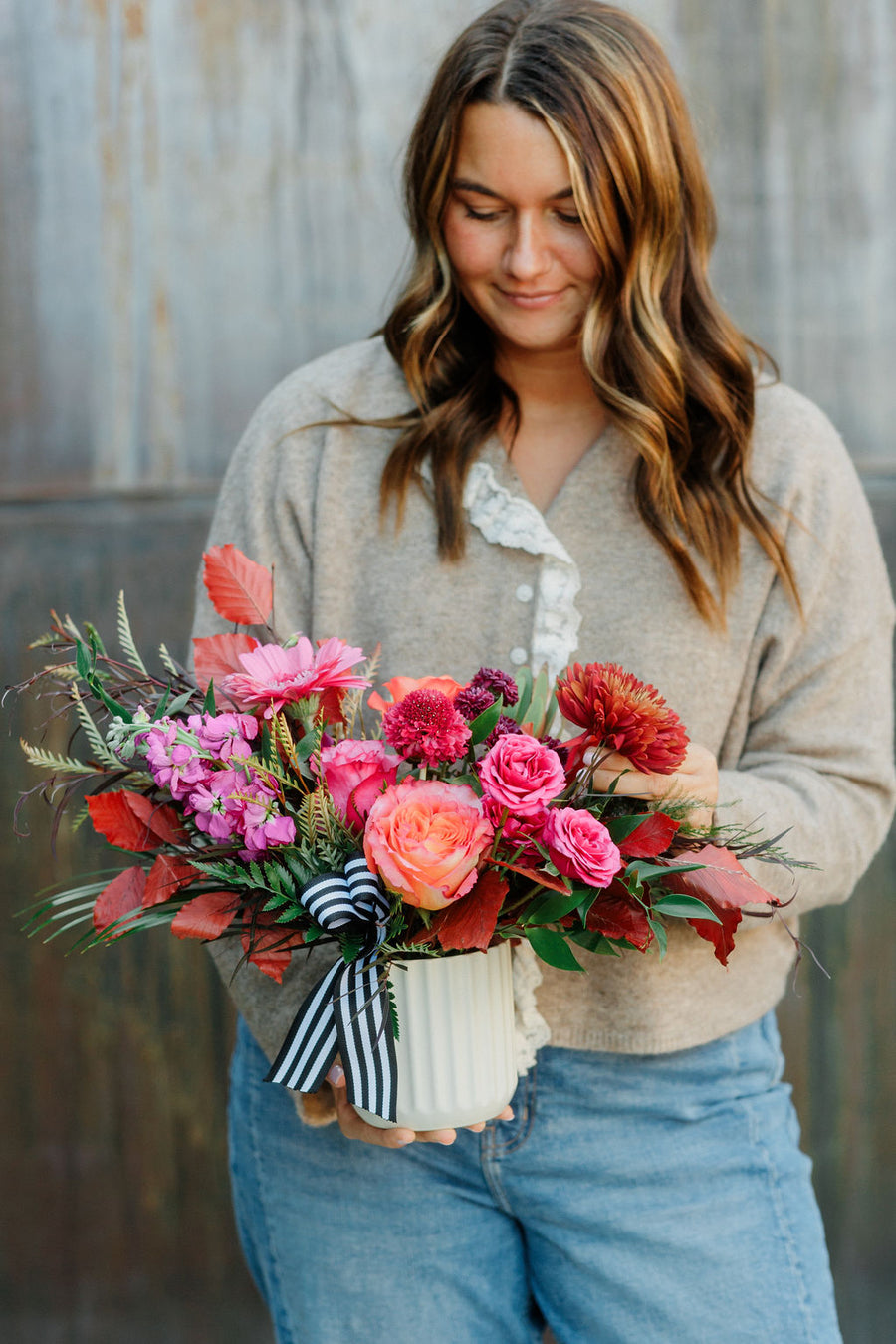 The "Teagan" - Vased Fall Design