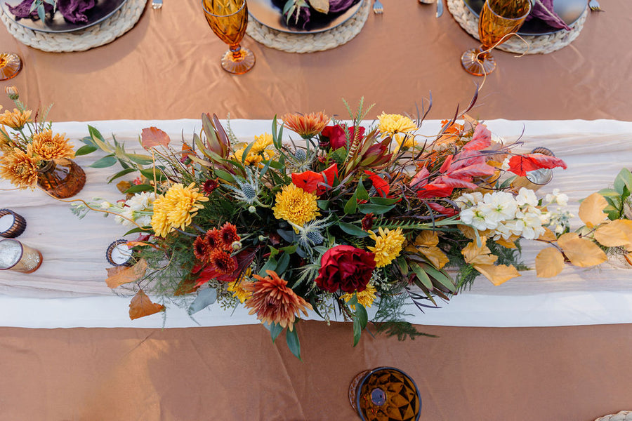 Golden Gatherings Thanksgiving - Fall Centerpiece