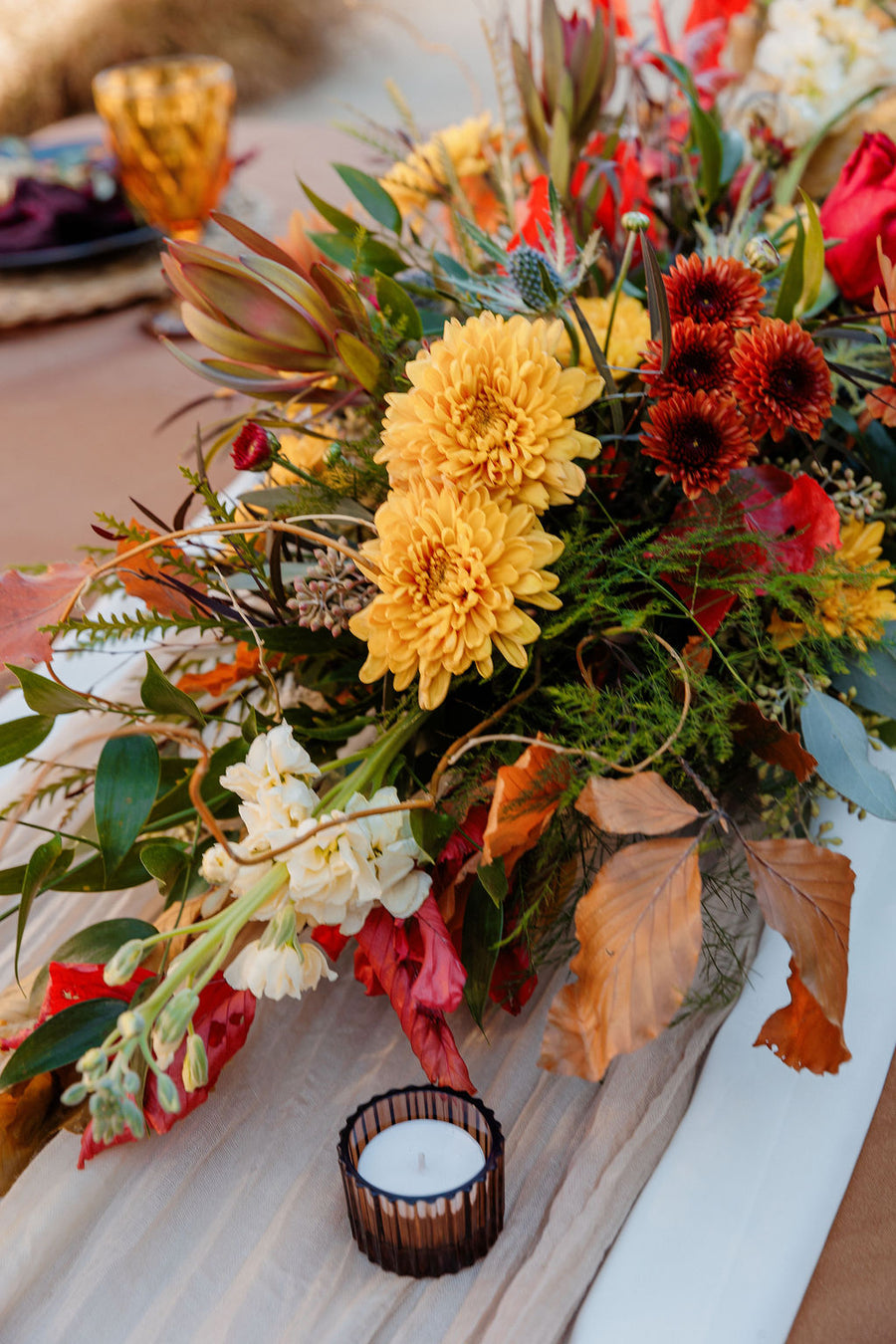 Golden Gatherings Thanksgiving - Fall Centerpiece