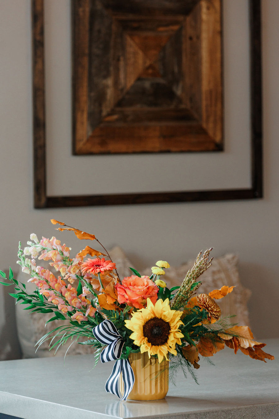 Hello Fall Vased Design