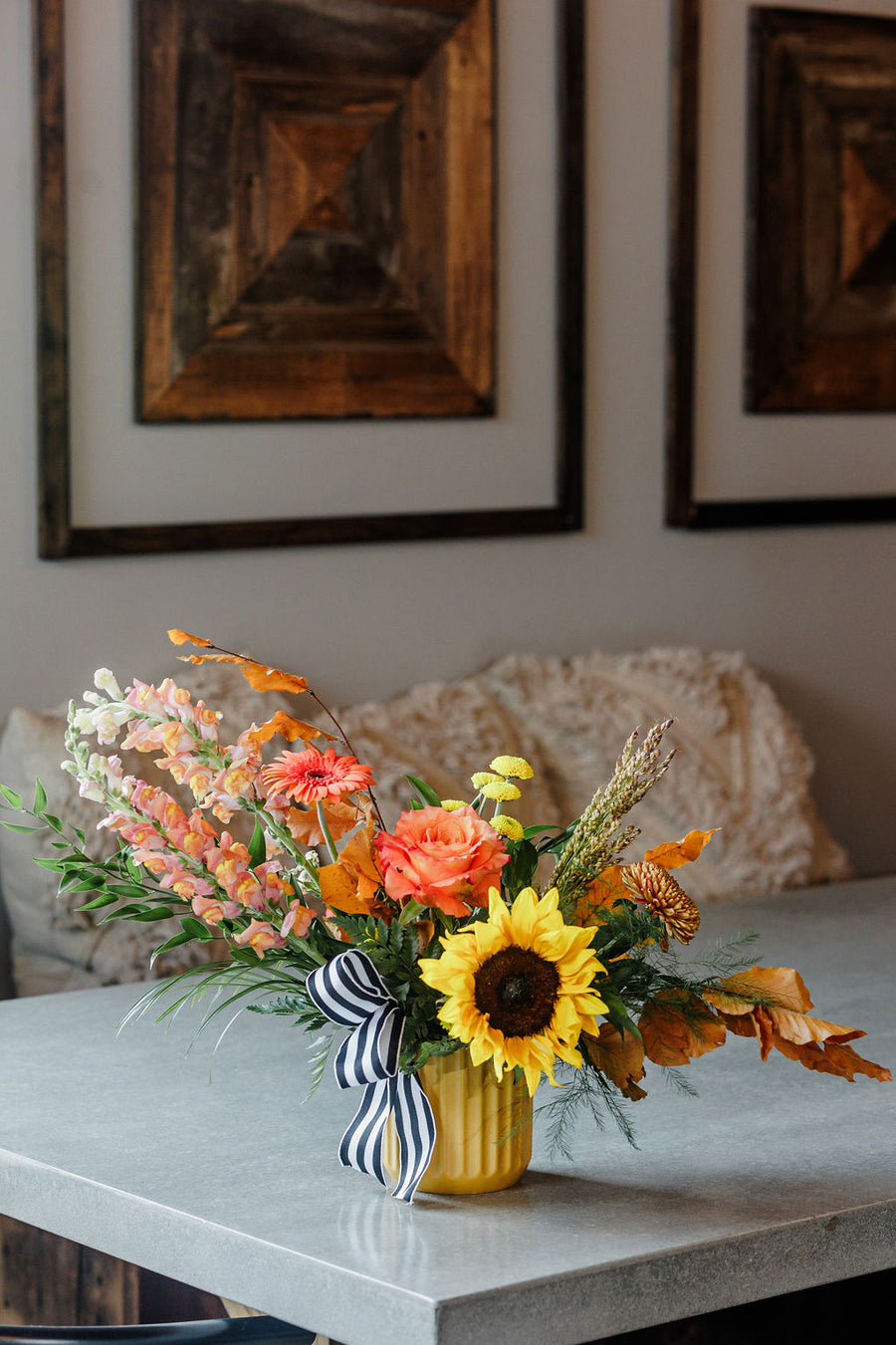 Hello Fall Vased Design