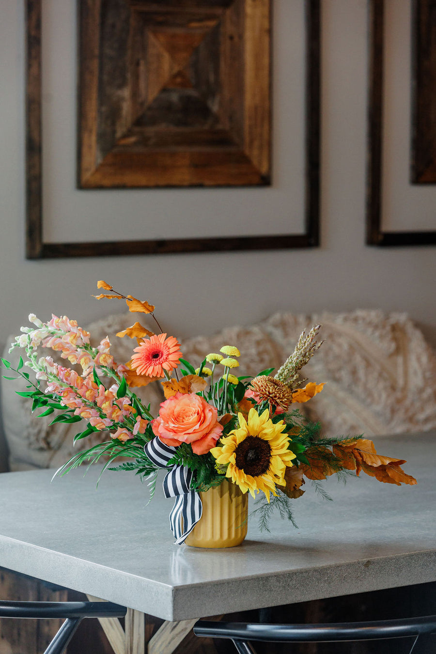 Hello Fall Vased Design