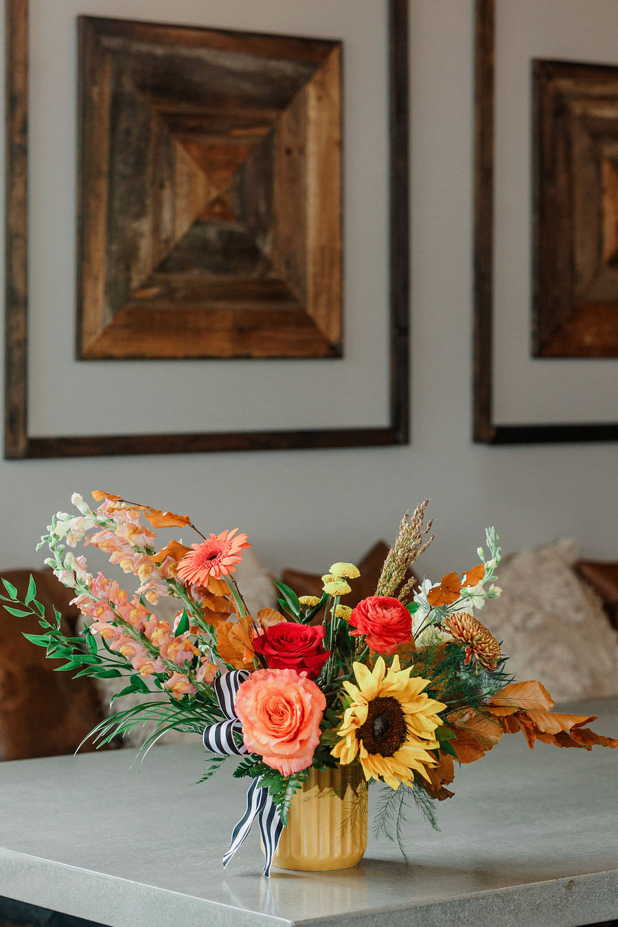 Hello Fall Vased Design