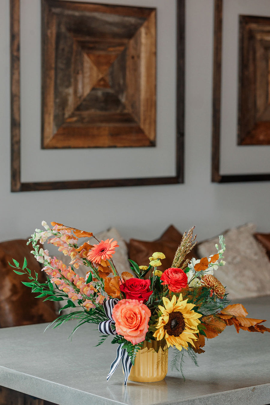 Hello Fall Vased Design