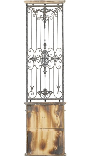 Vintage door backdrop