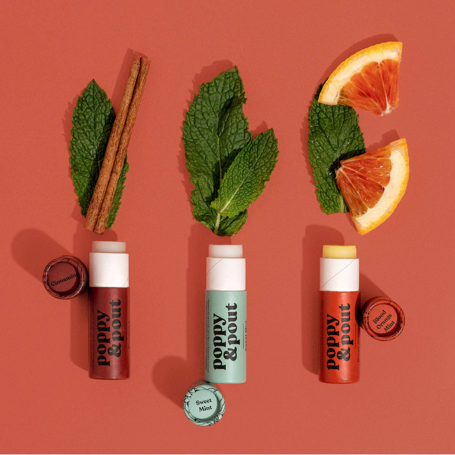 Poppy & Pout -Cinnamint, Lip Balm