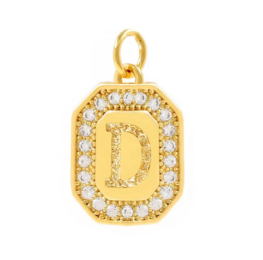 I Initial Charms For Charm Necklaces-Savvy Bling