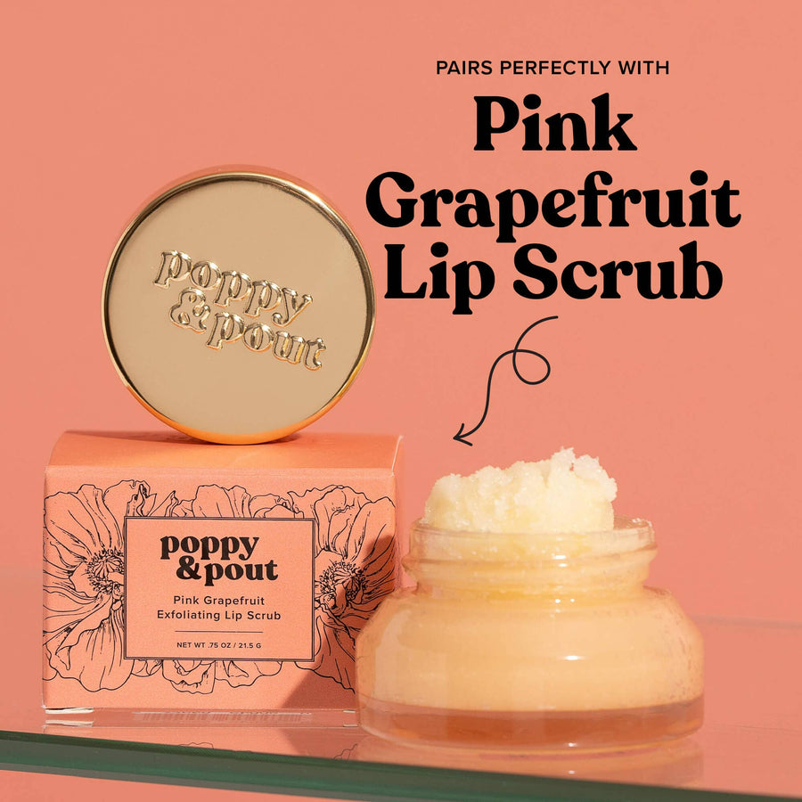 Poppy & Pout - Pink Grapefruit Lip Balm