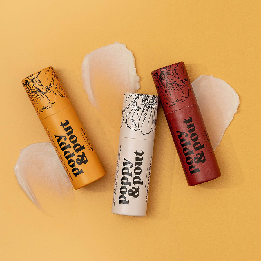 Poppy & Pout -Cinnamint, Lip Balm