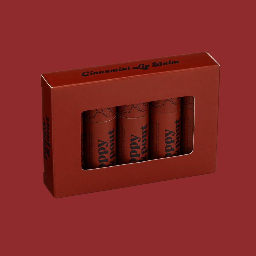 Poppy & Pout -Cinnamint, Lip Balm
