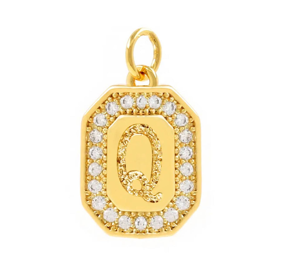 I Initial Charms For Charm Necklaces-Savvy Bling