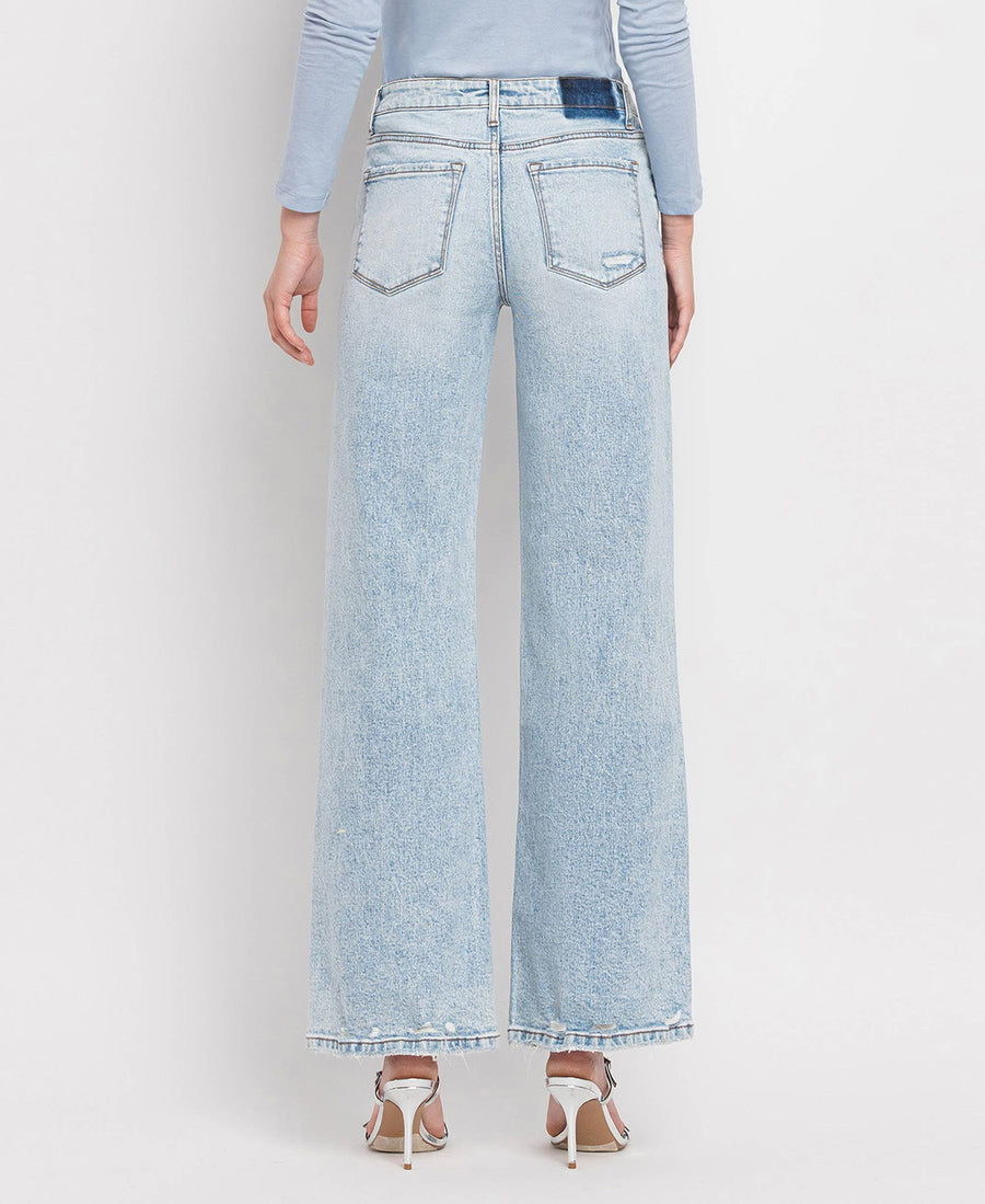 Lovervet-  WIDE LEG JEANS  SUPER HIGH RISE TUMMY CONTROL