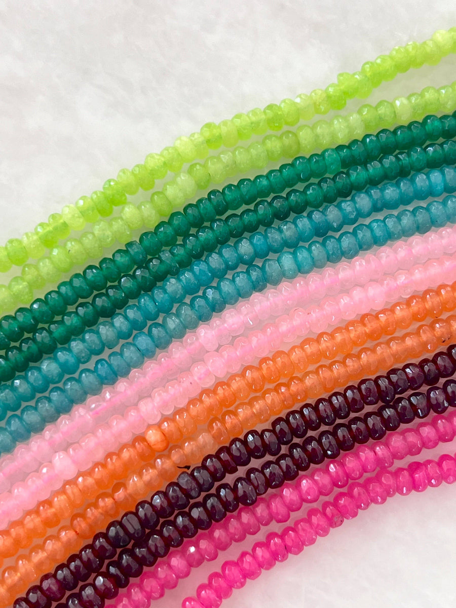It's Especially Lucky- Orange, Beaded Necklace