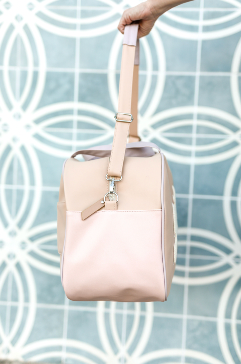 Jadelynn Brooke - Duffle Bag Weekender - Getaway (Blush/Lavendar)