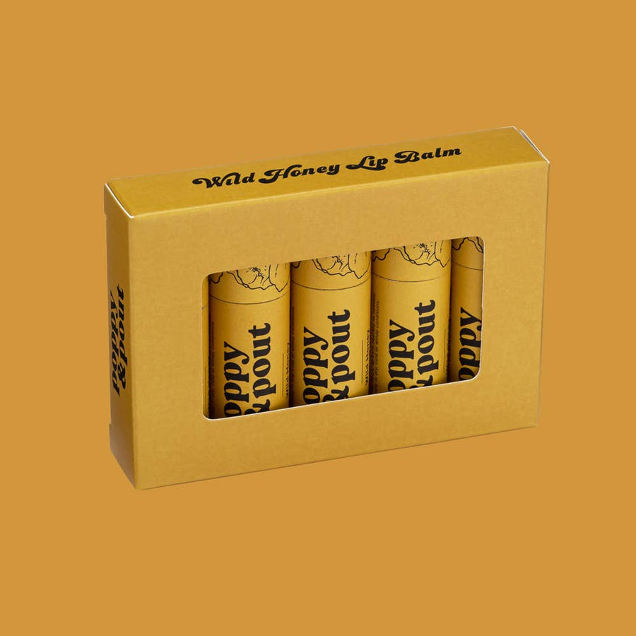Poppy & Pout - Wild Honey Lip Balm