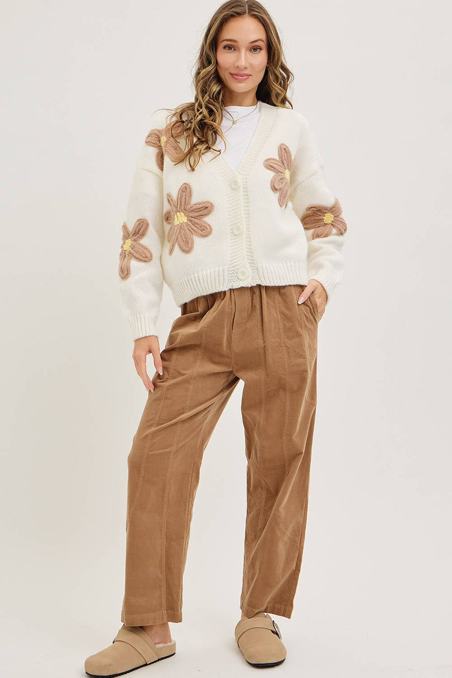 Easy Casual Everyday pull on relaxed Corduroy