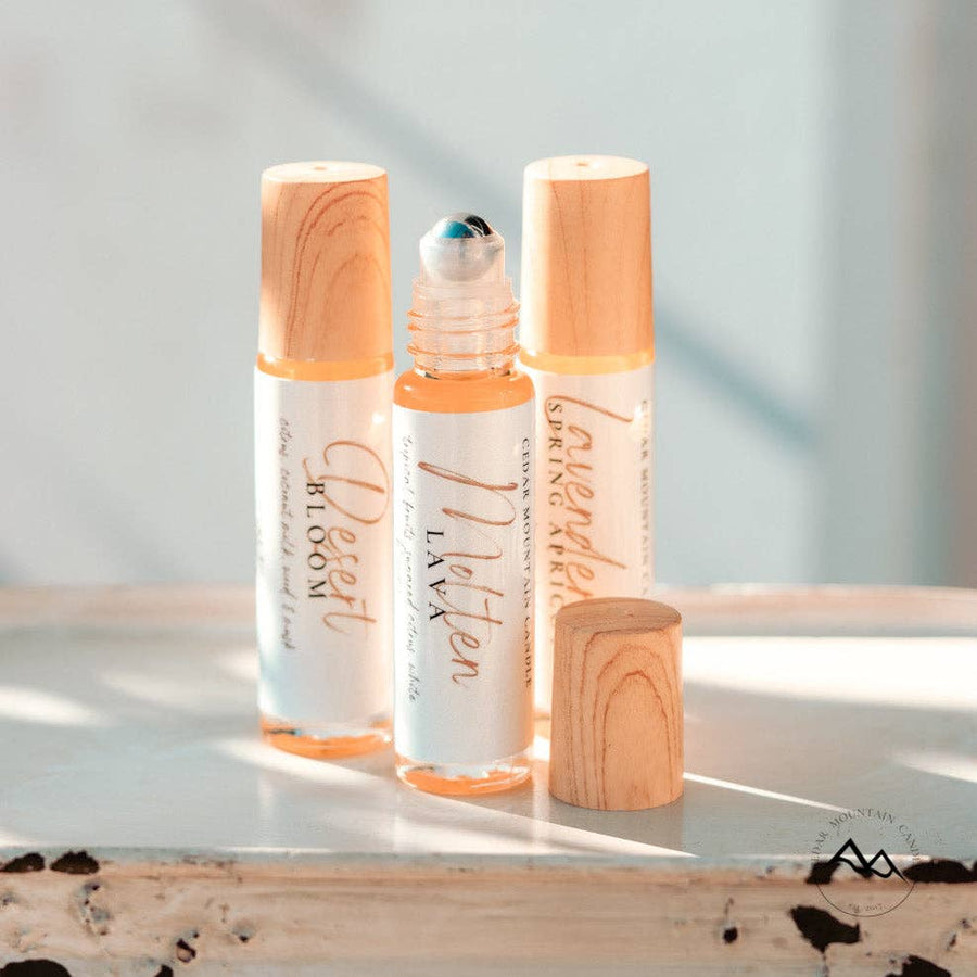 Cedar Mountain Candle - Desert Bloom Roll-On Perfume Oil