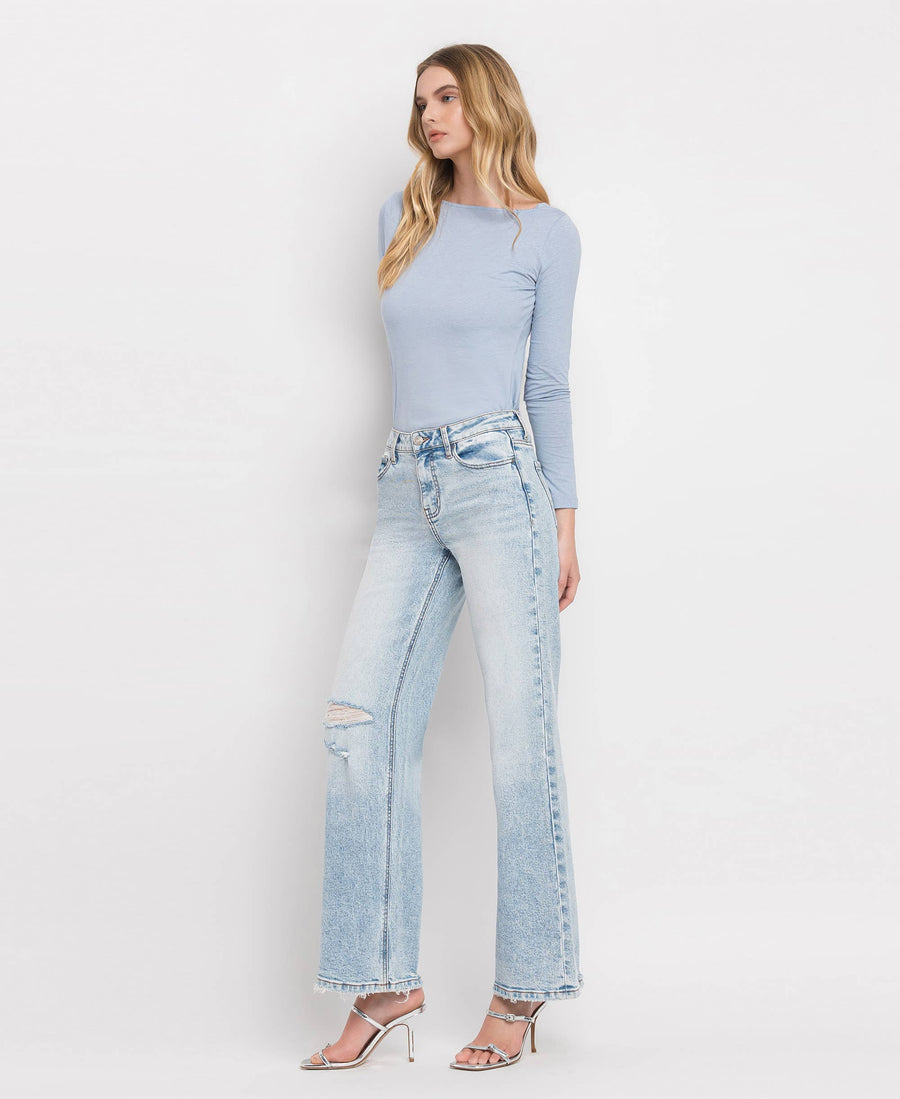 Lovervet-  WIDE LEG JEANS  SUPER HIGH RISE TUMMY CONTROL