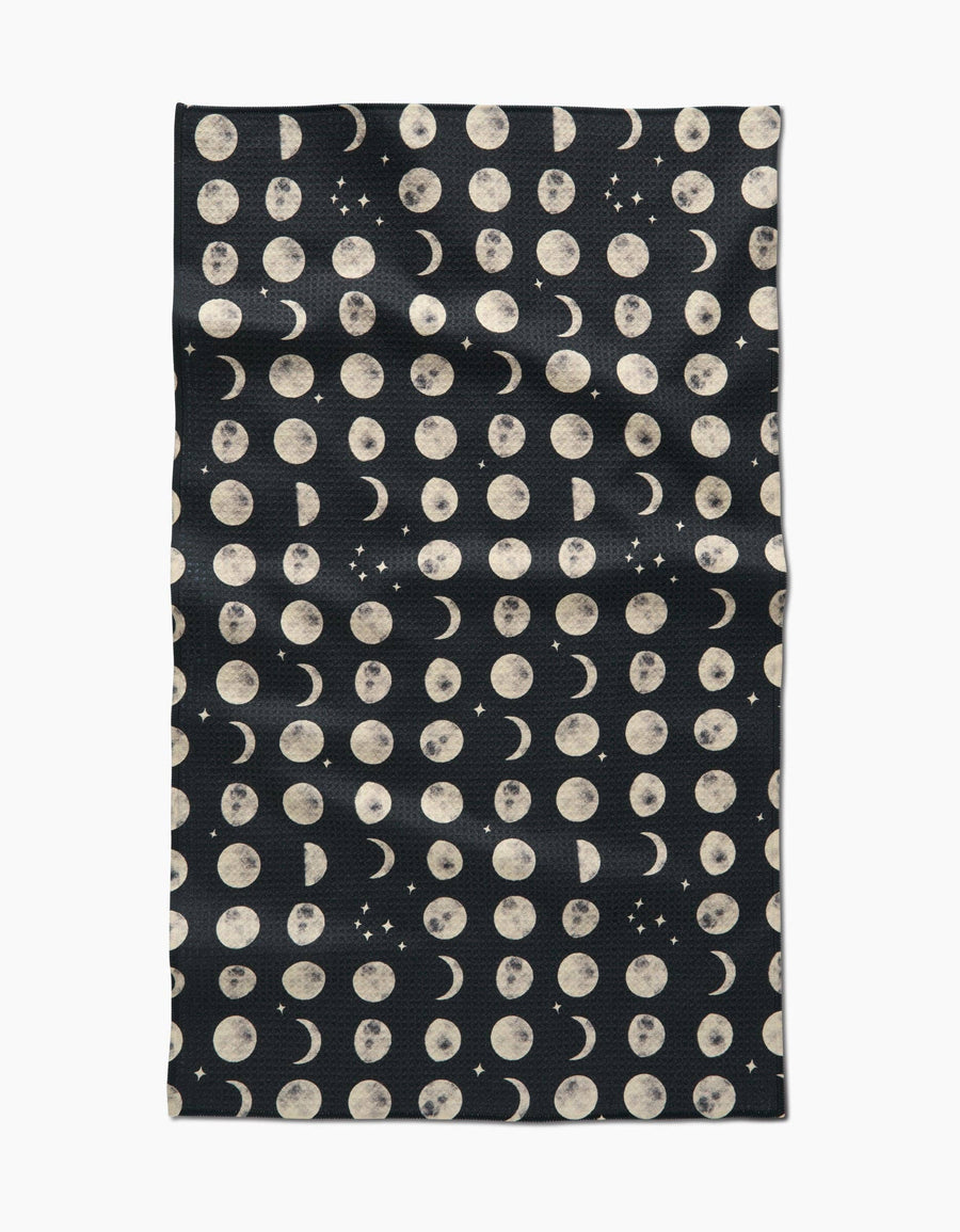 Geometry - Moon Dots Tea Towel