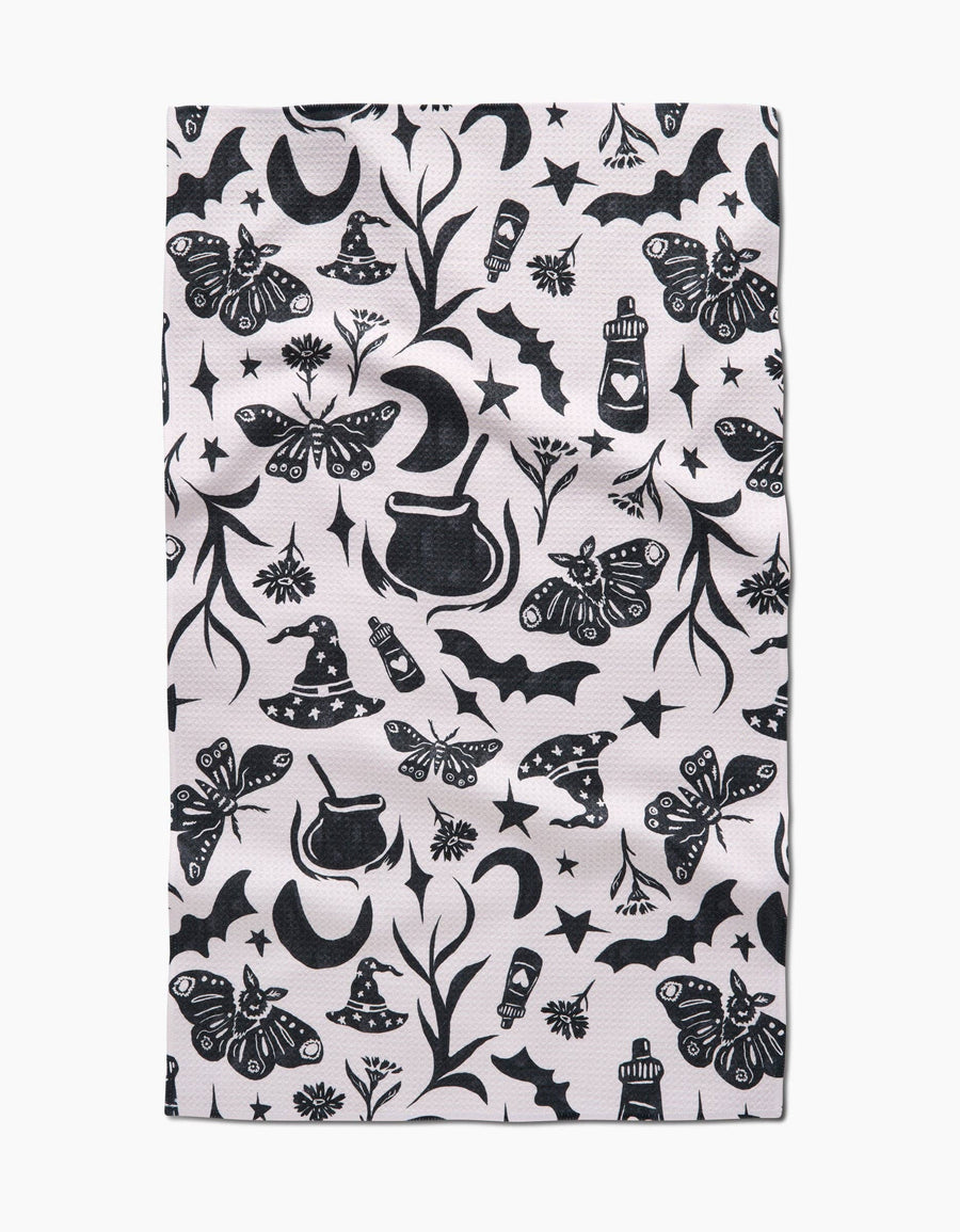 Geometry - Moths And Things Tea Towel