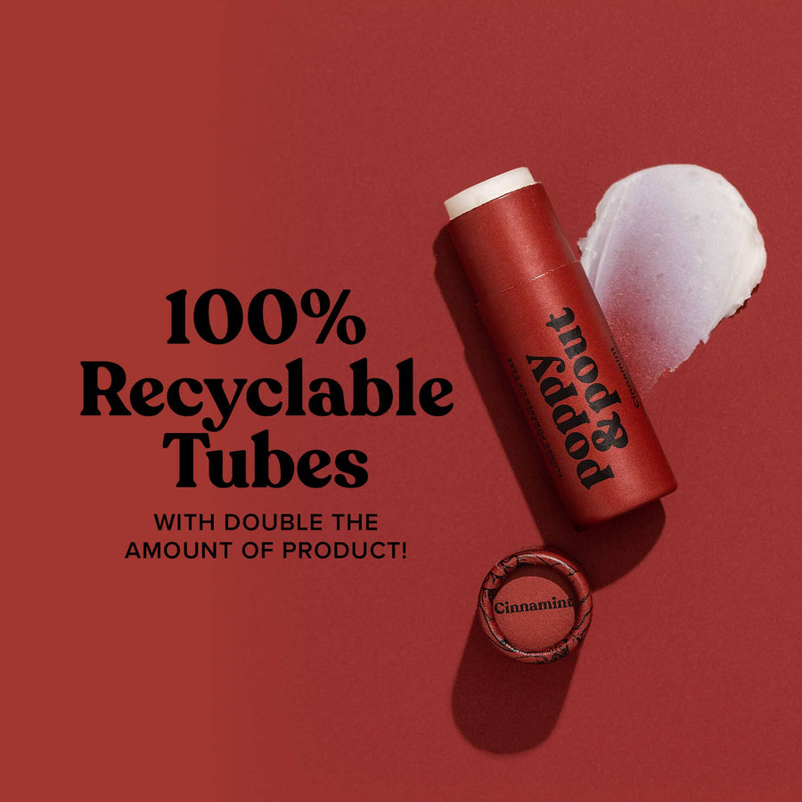 Poppy & Pout -Cinnamint, Lip Balm