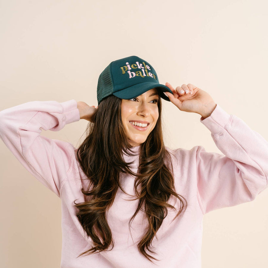 The Darling Effect - Pickleball Trucker Hat - Pickleballer