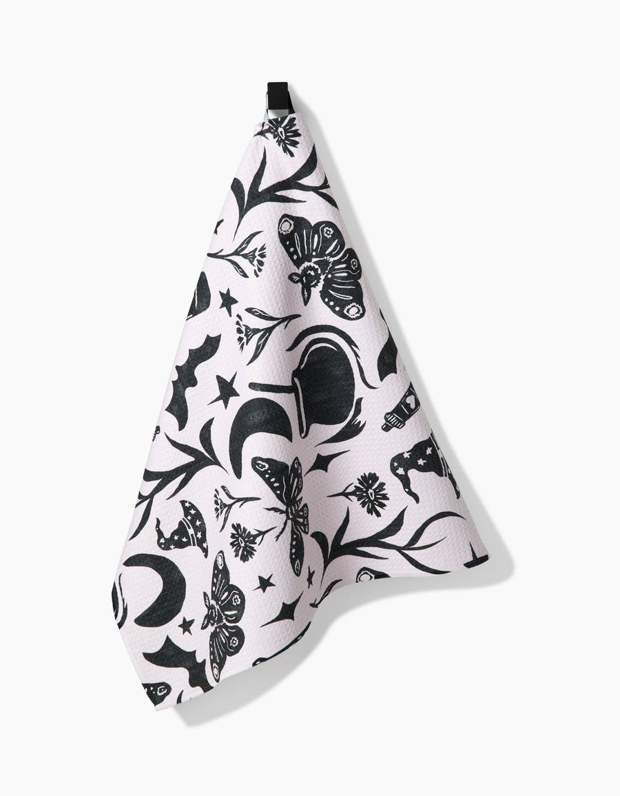 Geometry - Moths And Things Tea Towel
