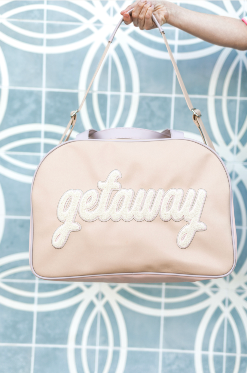 Jadelynn Brooke - Duffle Bag Weekender - Getaway (Blush/Lavendar)