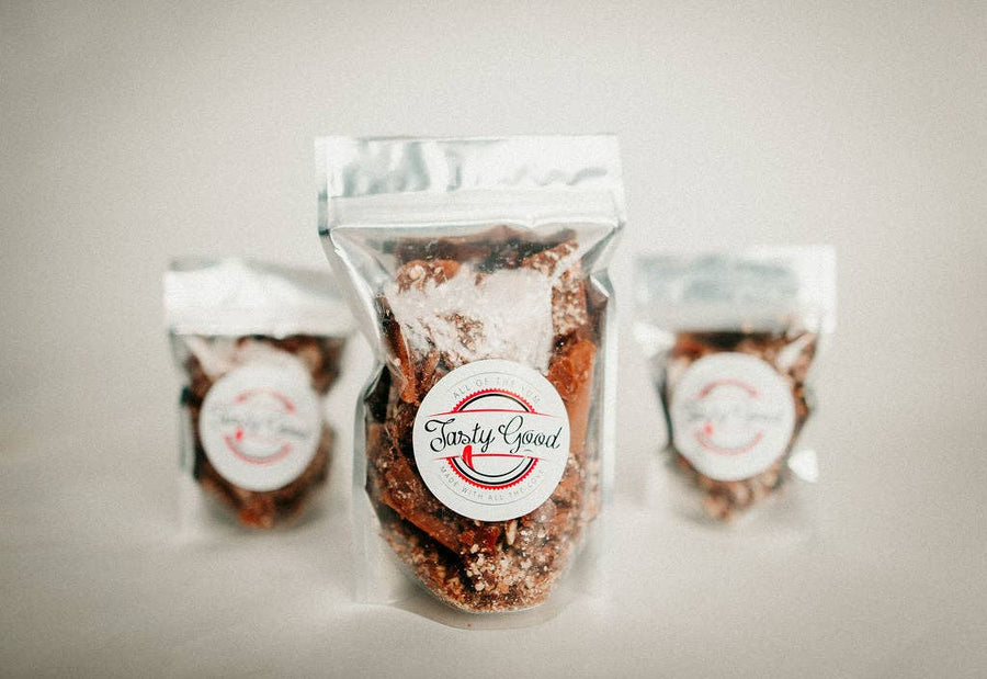 Milk Chocolate Pecan Toffee: 3oz