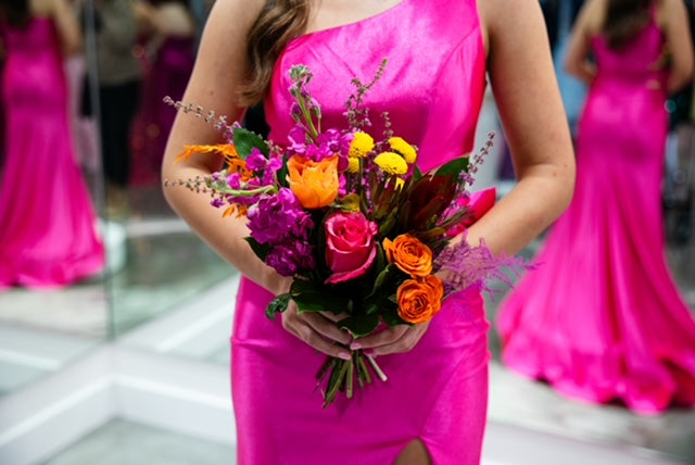 Prom Posy:   Brights