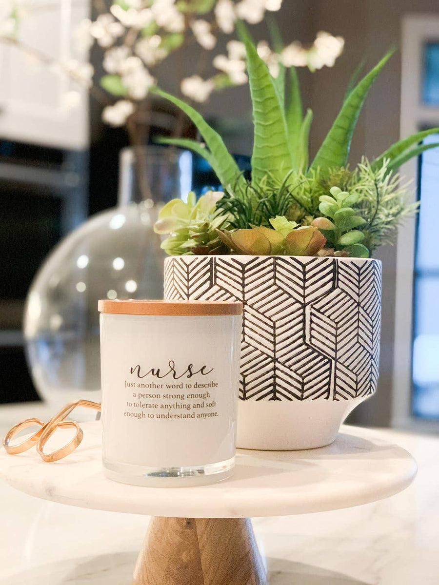 Unplug Soy Candles - Nurse Definition Occupation Soy Candle