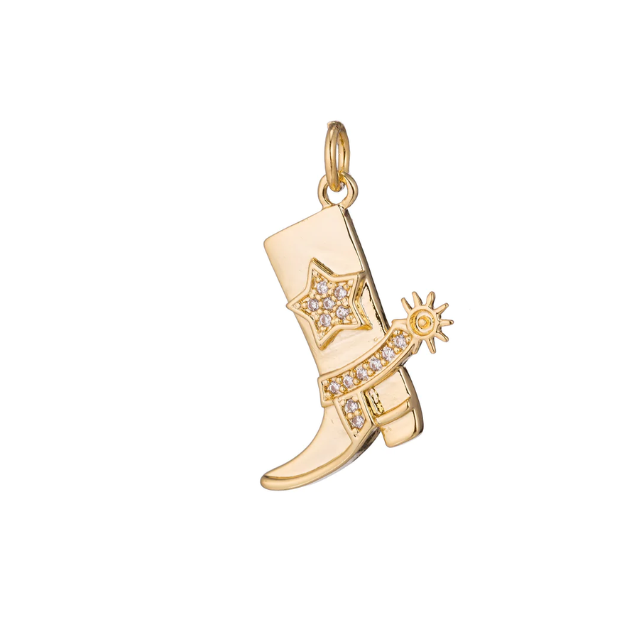 It's Especially Lucky - Cowboy boot charm