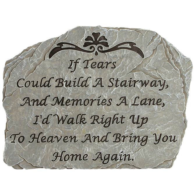 Gift & Garden by Carson - "Tears" Garden Stone