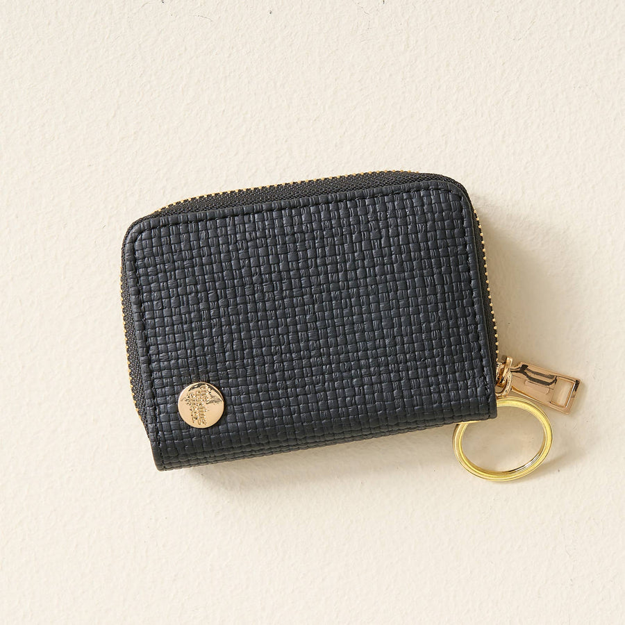 The Darling Effect - Zip Around Wallet-Black