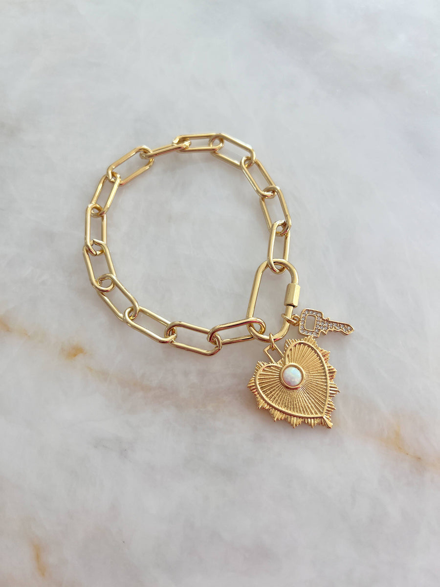 It's Especially Lucky - Charm Bracelet Chains Vol. 1: Lock with thick chain