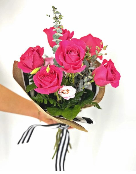 Roses | Vased + Hand-Tied